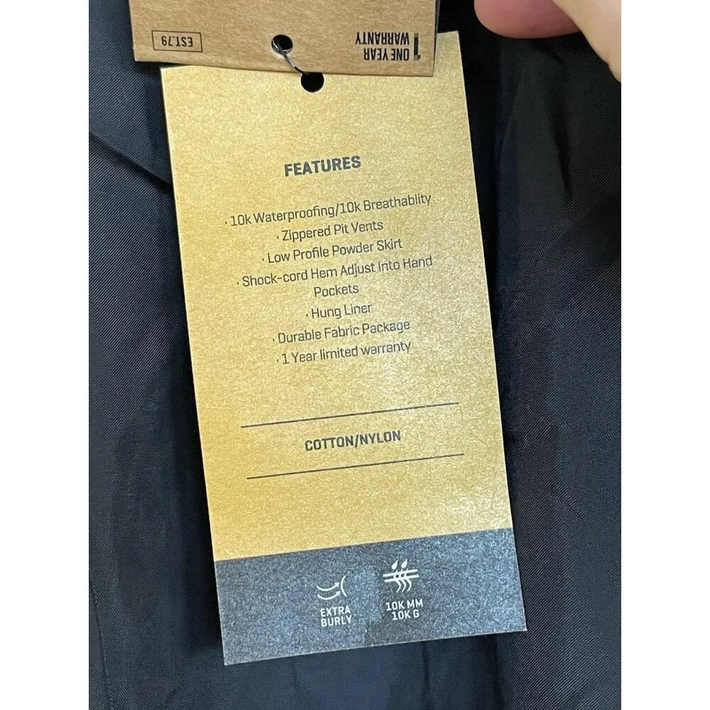 Dakine‎ Jacket Mens Womens Medium Green A-1 10K Waterproof Ski Snowboarding Coat